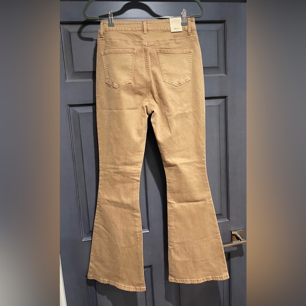 Legend Kids Brown Flared Jeans size 13 - Picture 2 of 5